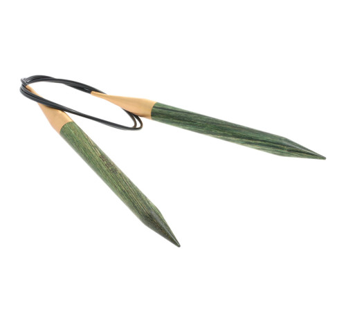 Круговые спицы Lana Grossa Дерево Окрашенное Signal 80 см • 12.0