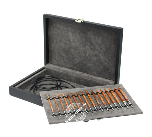 Lana Grossa Набор разъемных спиц, Дерево, Quatro