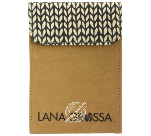 Lana Grossa Набор разъемных спиц малый, Алюминий, Rainbow, Кожзам, Бежевый