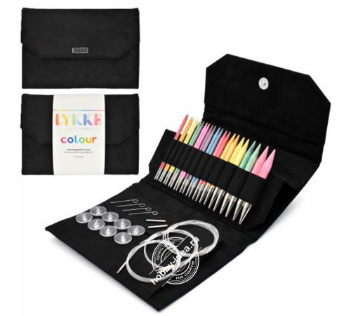 Lykke Набор разъемных спиц, 11.5 см, Дерево, Colour Black