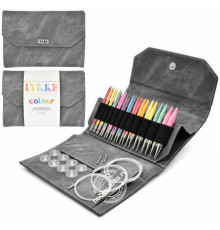 Lykke Набор разъемных спиц, 11.5 см, Дерево, Colour Grey