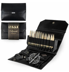 Lykke Набор разъемных спиц, 11.5 см, Дерево, Driftwood Black