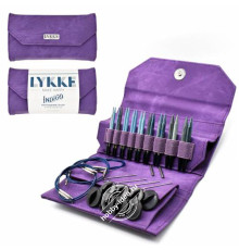 Lykke Набор разъемных спиц, 7 см, Дерево, Indigo Violet