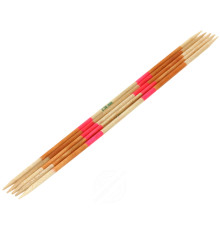 Чулочные спицы Lana Grossa Дерево Ayurveda Hand-dyed 15 см • 2.5