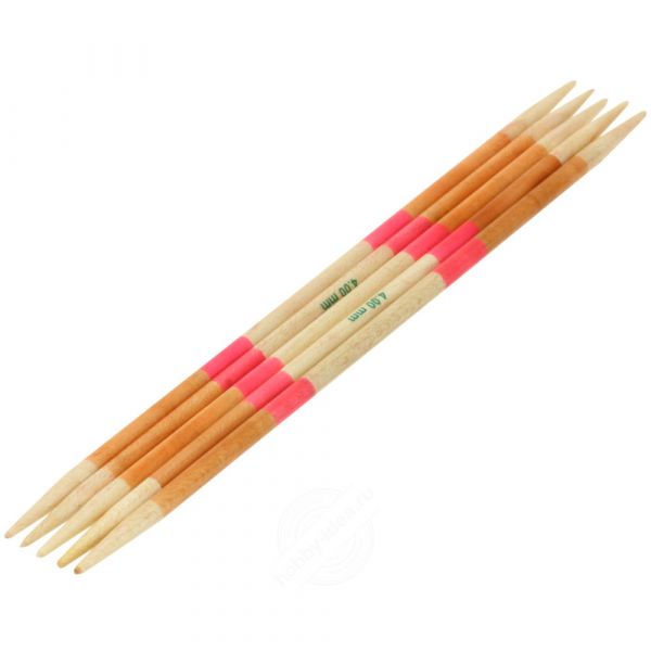 Чулочные спицы Lana Grossa Дерево Ayurveda Hand-dyed 15 см • 4.0 из категории Чулочные спицы