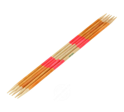 Чулочные спицы Lana Grossa Дерево Ayurveda Hand-dyed 20 см • 4.0