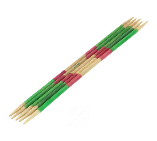 Чулочные спицы Lana Grossa Дерево Ayurveda Hand-dyed 20 см • 4.5