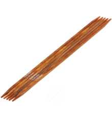 Чулочные спицы Lana Grossa Квадратное дерево Quatro 15 см • 3.5