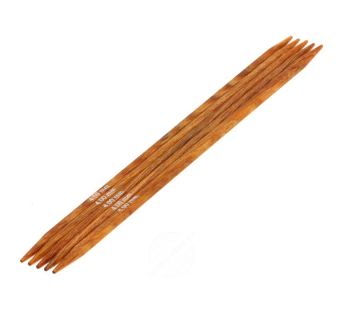 Чулочные спицы Lana Grossa Квадратное дерево Quatro 15 см • 4.0