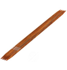 Чулочные спицы Lana Grossa Квадратное дерево Quatro 20 см • 4.0