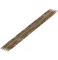 Чулочные спицы Lana Grossa Дерево Окрашенное Signal 15 см • 3.5