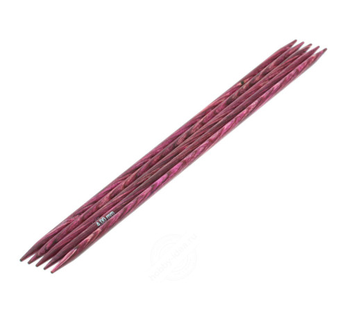 Чулочные спицы Lana Grossa Дерево Окрашенное Signal 20 см • 4.0