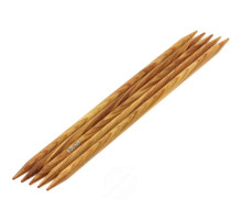 Чулочные спицы Lana Grossa Дерево Окрашенное Signal 20 см • 6.0