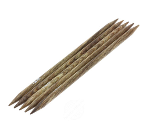 Чулочные спицы Lana Grossa Дерево Окрашенное Signal 20 см • 7.0