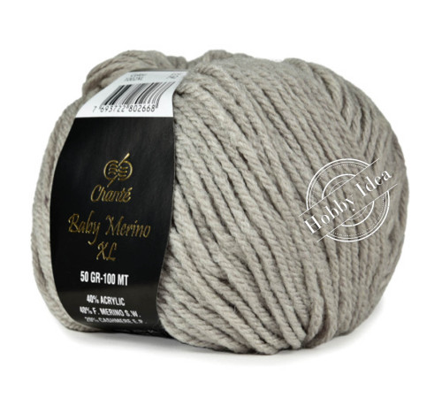 Chanté Baby Merino XL 1002 Серо-бежевый