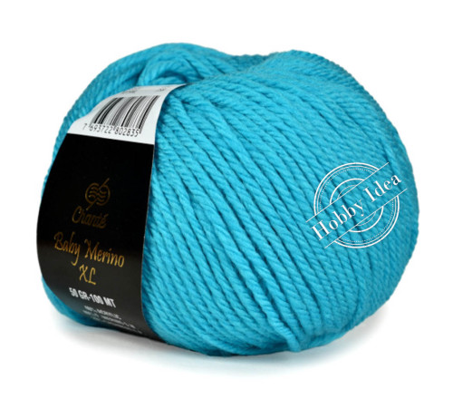 Chanté Baby Merino XL 1019 Ярко-голубой