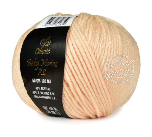 Chanté Baby Merino XL 1021 Топлёное молоко