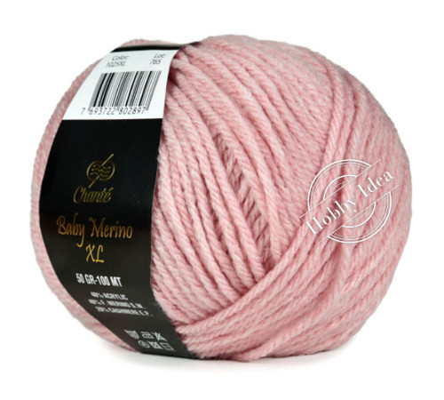 Chanté Baby Merino XL 1025 Пыльная роза