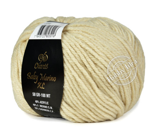 Chanté Baby Merino XL 1037 Молочный