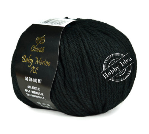 Chanté Baby Merino XL 1038 Чёрный
