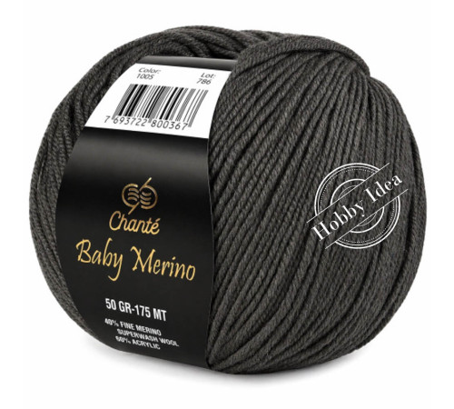 Chanté Baby Merino 1005 Серый