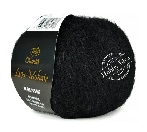 Chanté Luxe Mohair 3012 Чёрный