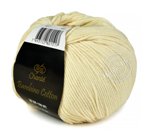 Chanté Bambino Cotton 2017 Жёлто-экрю