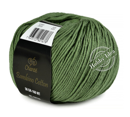Chanté Bambino Cotton 2033 Пыльный зелёный