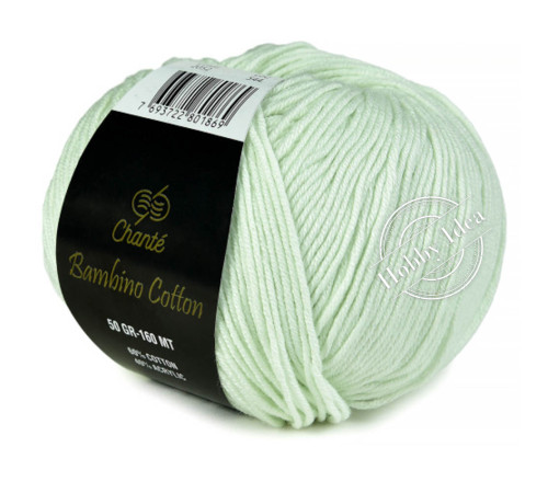 Chanté Bambino Cotton 2052 Бело-зелёный