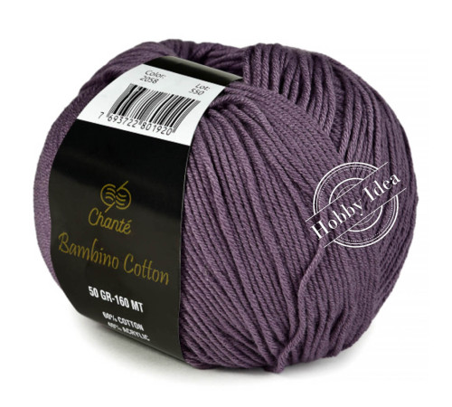 Chanté Bambino Cotton 2058 Пыльный фиолетовый