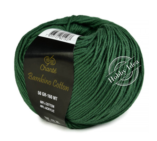 Chanté Bambino Cotton 2059 Тёмно-зелёный