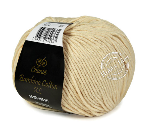 Chanté Bambino Cotton XL 2037 Кремовый