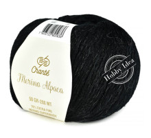 Chanté Merino Alpaca 5900 Чёрный