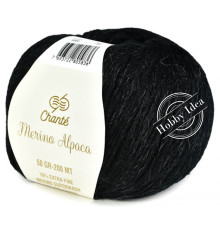 Chanté Merino Alpaca 5900 Чёрный