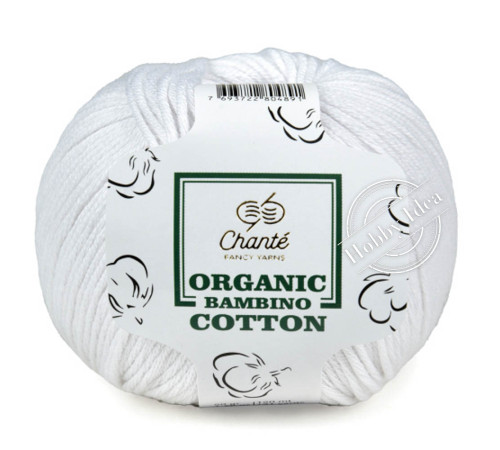 Chanté Organic Bambino Cotton 2001 Белый
