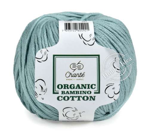 Chanté Organic Bambino Cotton 2004 Пыльный голубой
