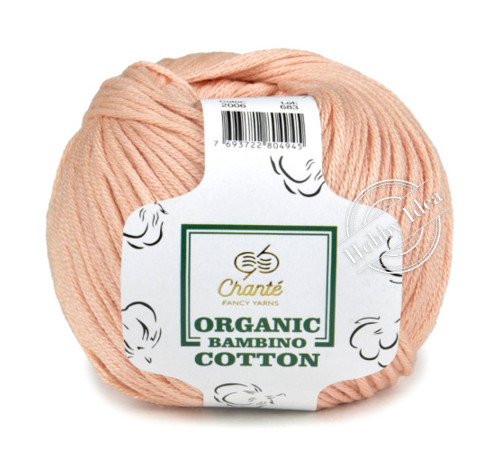 Chanté Organic Bambino Cotton 2006 Персиковый