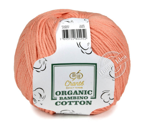 Chanté Organic Bambino Cotton 2007 Коралловый