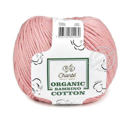 Chanté Organic Bambino Cotton 2008 Пыльный розовый