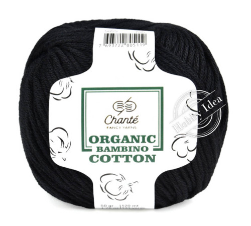 Chanté Organic Bambino Cotton 2023 Чёрный
