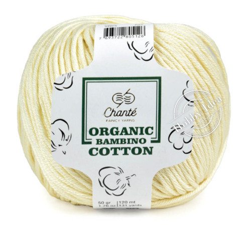 Chanté Organic Bambino Cotton 2024 Бледно жёлтый