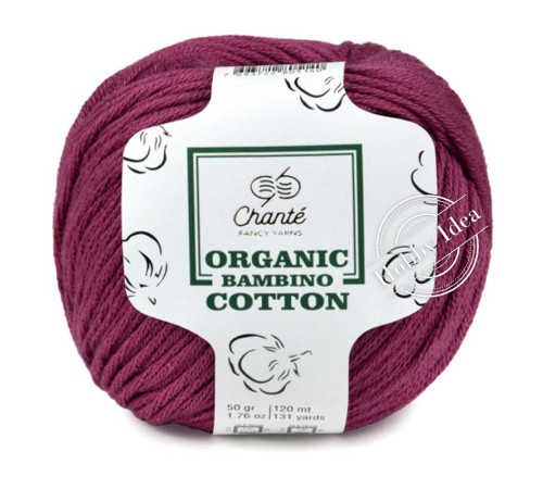 Chanté Organic Bambino Cotton 2026 Малиновое  вино