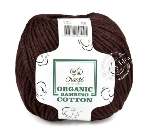 Chanté Organic Bambino Cotton 2031 Шоколад