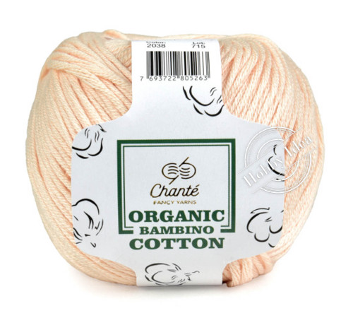 Chanté Organic Bambino Cotton 2038 Светло персиковый