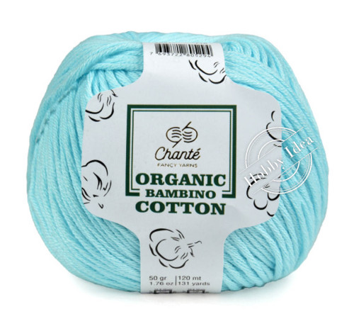 Chanté Organic Bambino Cotton 2041 Светлая бирюза