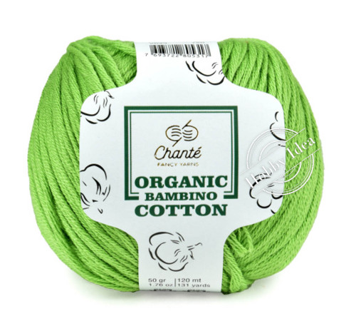 Chanté Organic Bambino Cotton 2043 Яркая зелень
