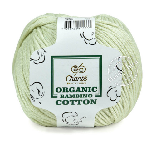 Chanté Organic Bambino Cotton 2045 Светлая фисташка