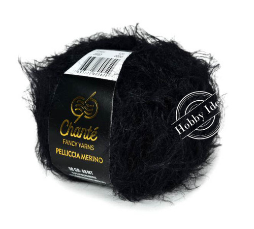 Chanté Pelliccia Merino 2653 Чёрный