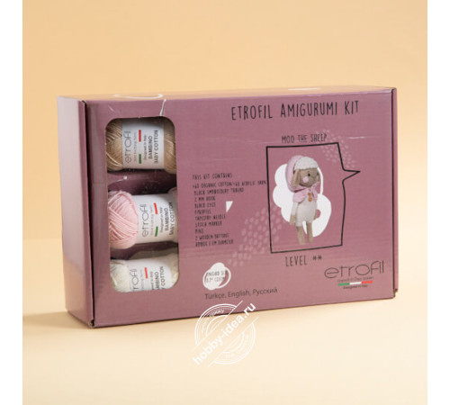 Etrofil Набор для вязания Амигуруми Барашек