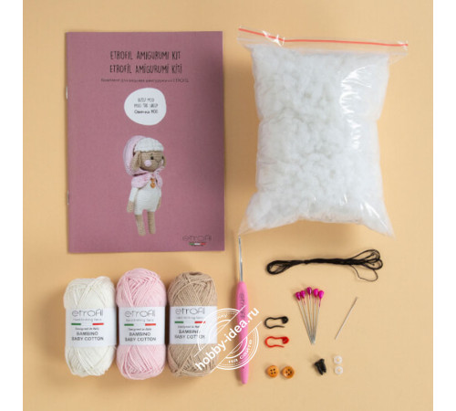 Etrofil Набор для вязания Амигуруми Барашек